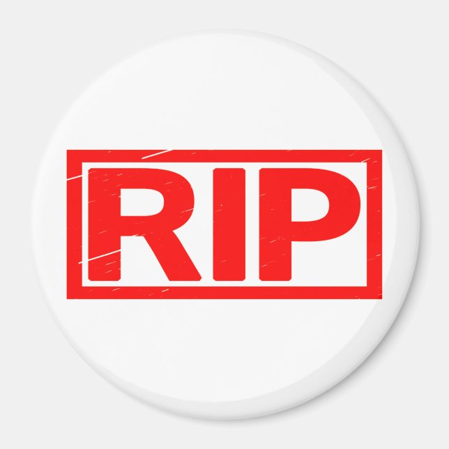 Imã Carimbo Rip (Frente)