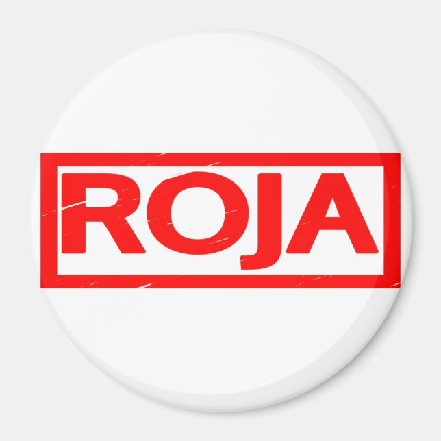 Imã Carimbo Roja (Frente)