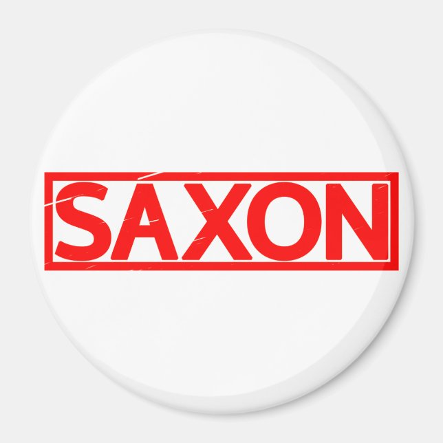 Imã Carimbo Saxon (Frente)