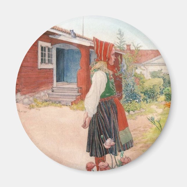 Imã Carl Larsson - A Casa Falun (Frente)