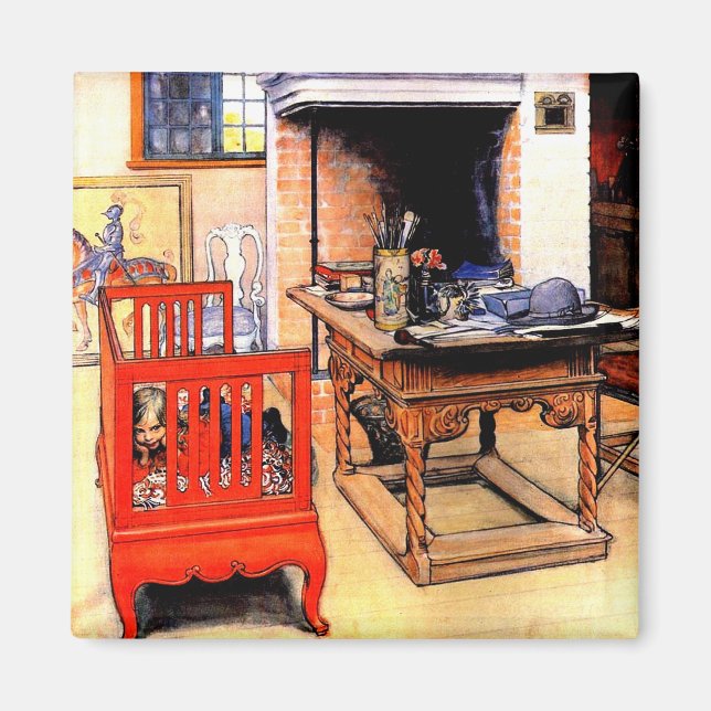 Imã Carl Larsson - Peek-a-Boo (Frente)