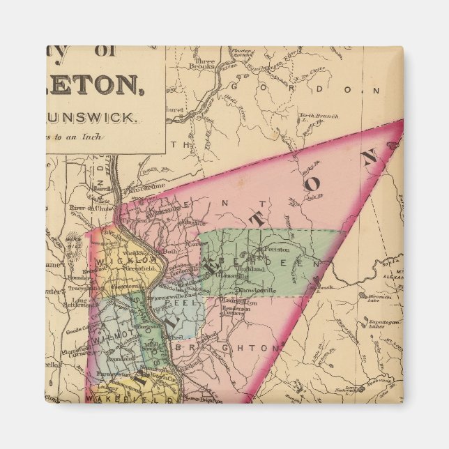 Imã Carleton Co, NB (Frente)