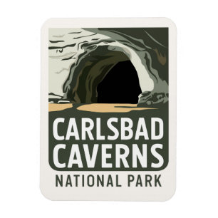 Ímã Carlsbad Caverns National Park Gift ou Souvenir