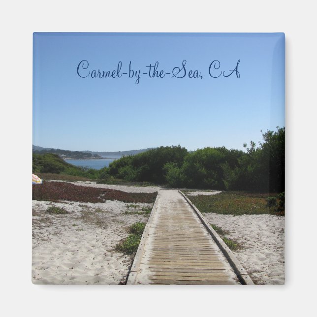 Imã Carmel by the Sea, CA - Caminho para o Oceano (Frente)
