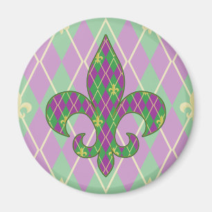 Imã Carnaval argyle Magnet