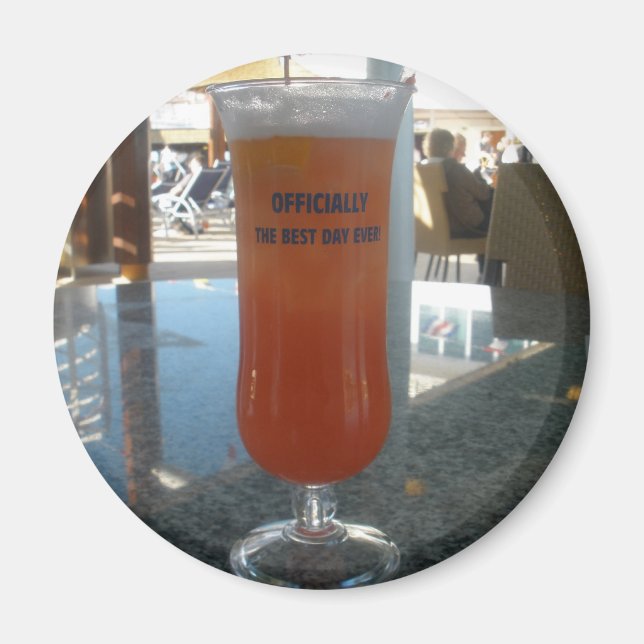 Imã Carnaval de cruzeiro, o melhor dia de todos! (Frente)