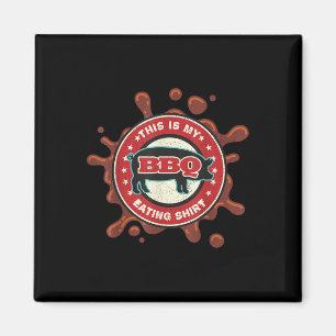 Imã Carne Engraçada De Churrasco Engraçado De Foodie -
