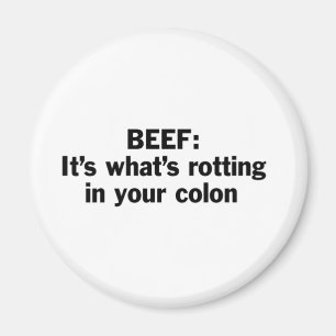 Imã Carne que Rotting em seus dois pontos
