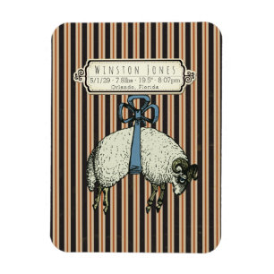 Ímã Carneiros bonito Collection™ do arco - informaç