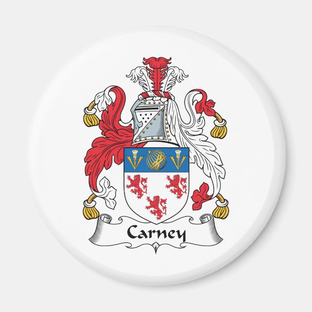 Imã Carney Family Crest (Frente)