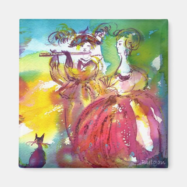 Imã CARNIVAL NIGHT / Mascarada veneziana,Dance Music (Frente)