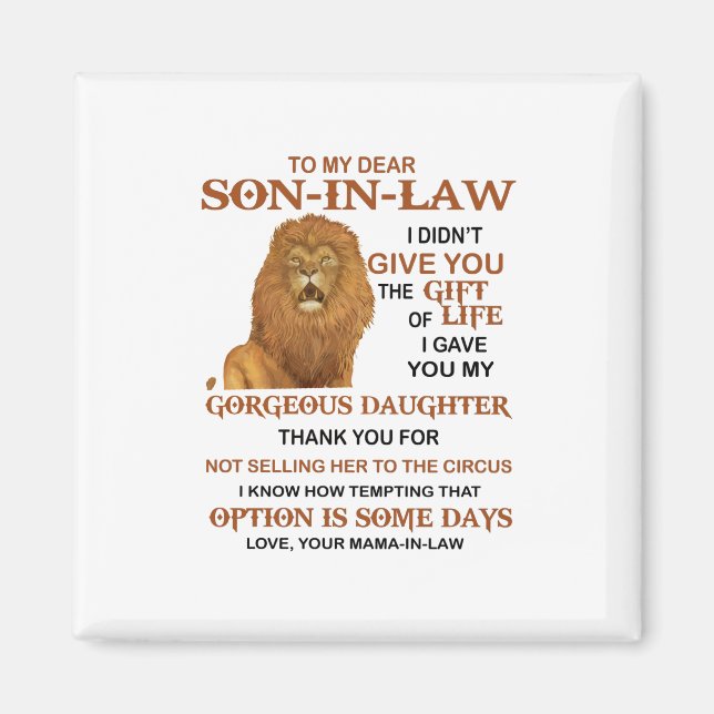 Imã Caro Filho-De-Direito, Eu Lhe Dei Minha Filha Garg (Frente)