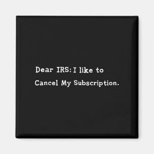 Imã Caro Irs Funny Tax Season Aviso Sarcasti
