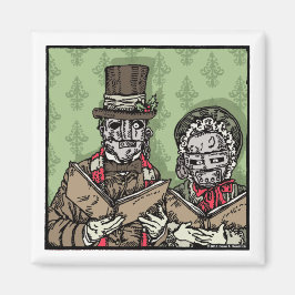 Imã Carolers de Máscara de Ferro - Feriado do Gótico d