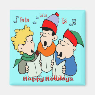 Imã Carolers do Natal
