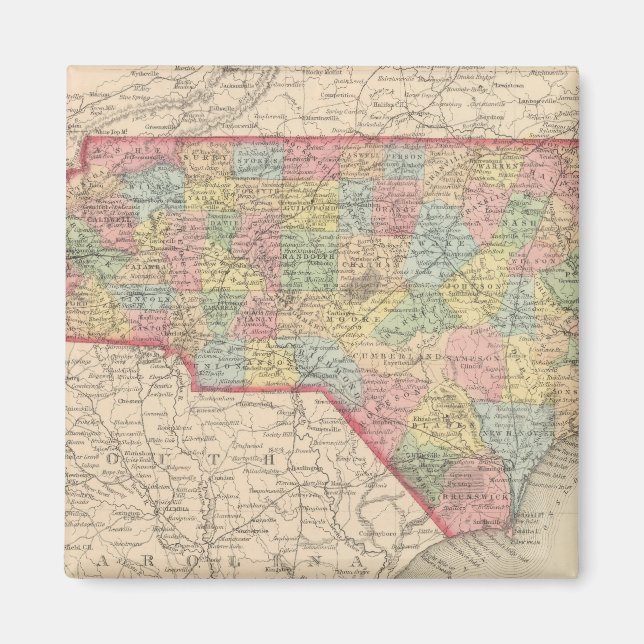 Imã Carolina do Norte 8 (Frente)