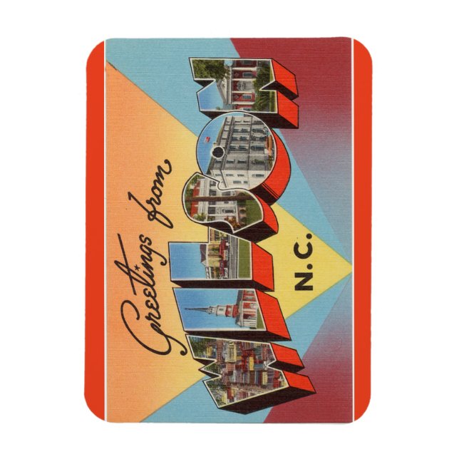 Ímã Carolina do Norte, Wilson Magnet (Vertical)