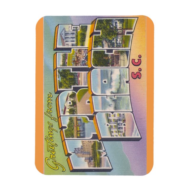 Ímã Carolina do Sul, Myrtle Beach Magnet (Vertical)