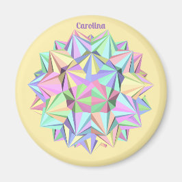 IMÃ CAROLINA ~ POLYHEDRA ~ PASTEL~