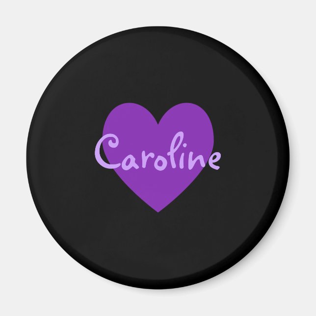 Imã Caroline em Roxo (Frente)