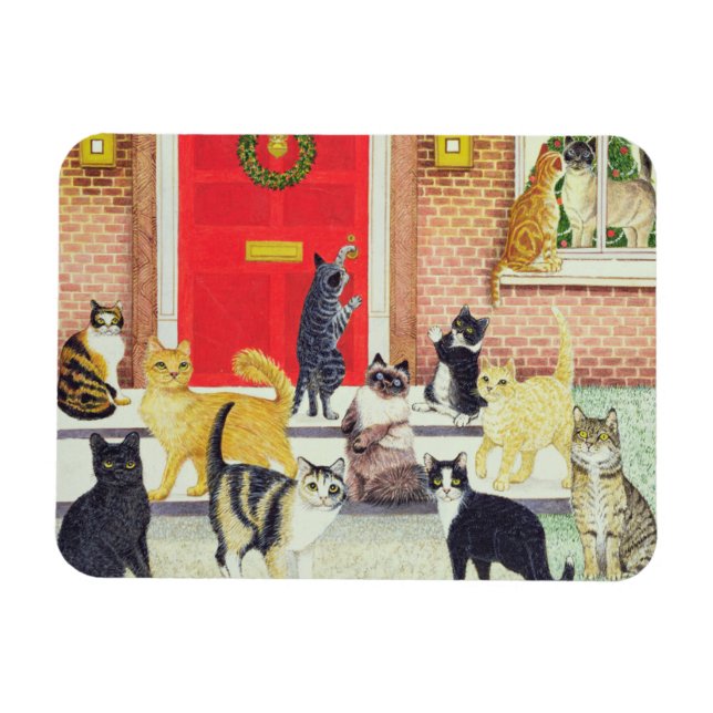 Ímã Carols de Natal (Horizontal)