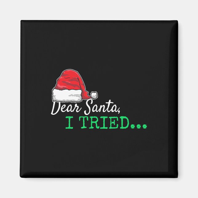 Imã Caros Papais noeis, Eu Tentei Natal (Frente)