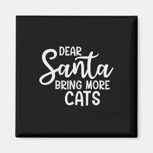 Imã Caros Papais noeis Trazem Mais Gatos Feliz Família