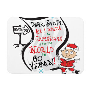Ímã Caros Papais noeis Vegan Wish