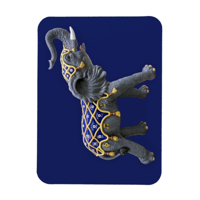 Ímã Carousel Animal Elephant Photo Magnet (Vertical)