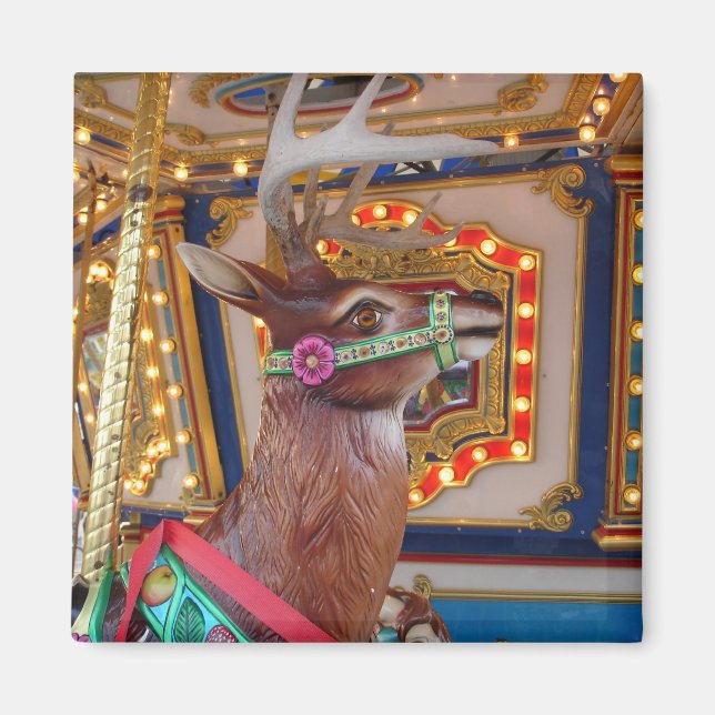 Imã Carousel Reindeer (Frente)