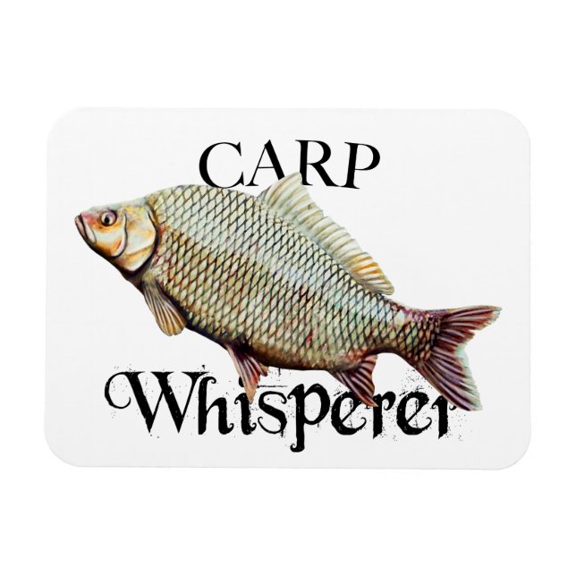 Ímã Carp Whisperer (Horizontal)