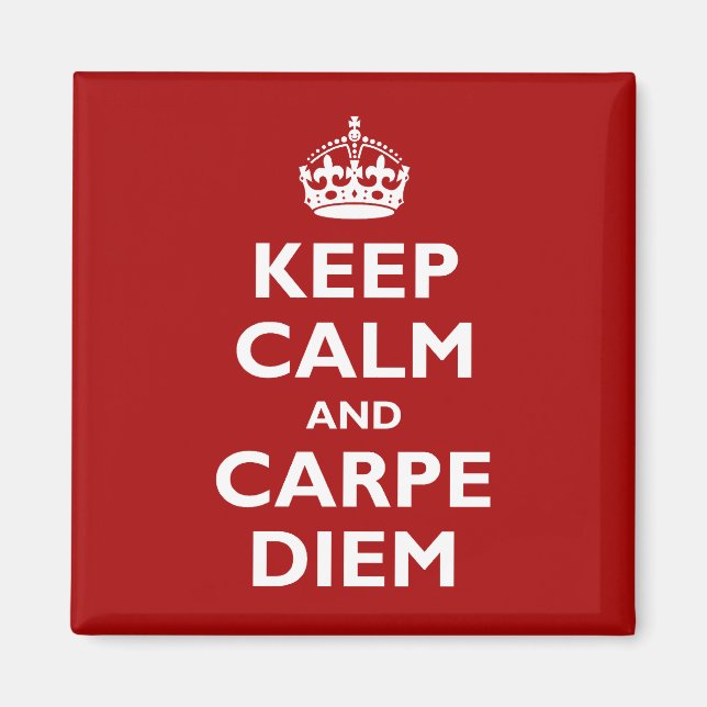 Imã Carpe Diem! (Frente)