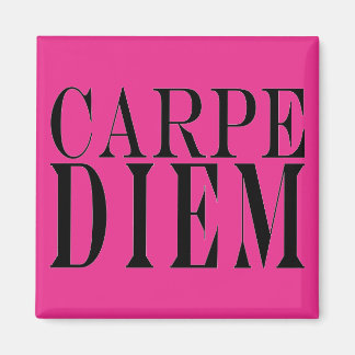 Imã Carpe Diem Agita o Dia da Felicidade de Citação La