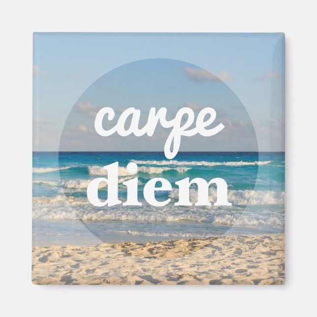Imã Carpe Diem Magnet (Frente)