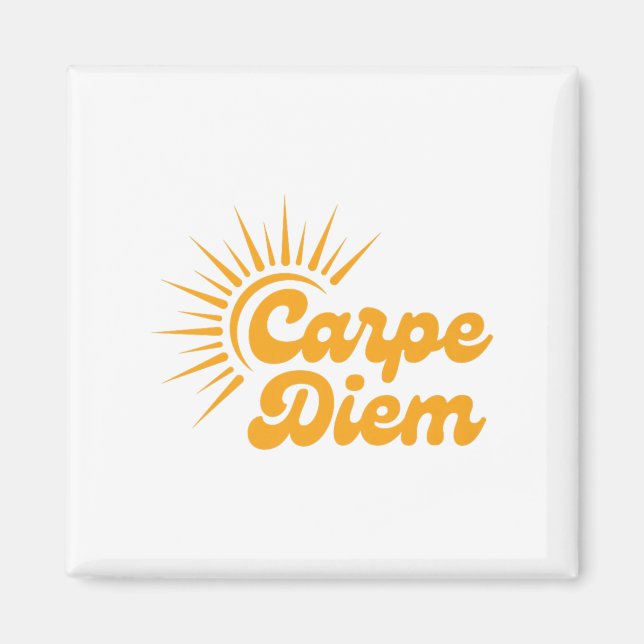 Imã Carpe Diem Sunrise Premium  (Frente)