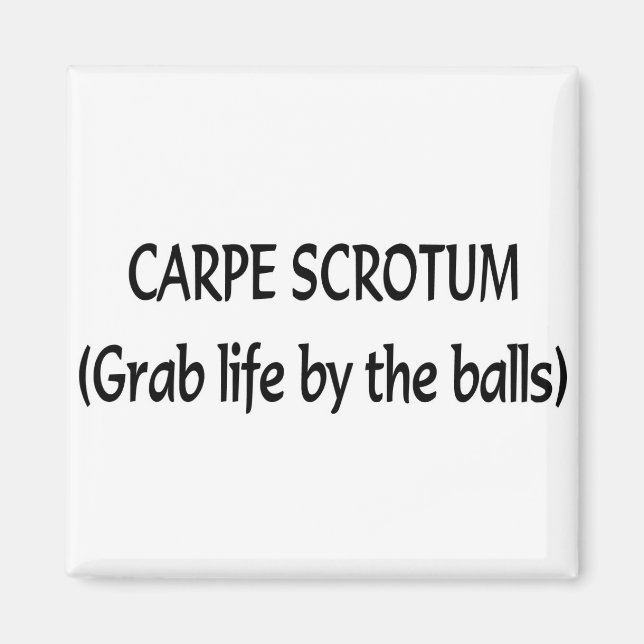Imã Carpe Scrotum (Frente)