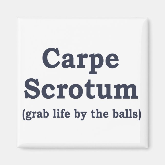 Imã Carpe Scrotum (Frente)