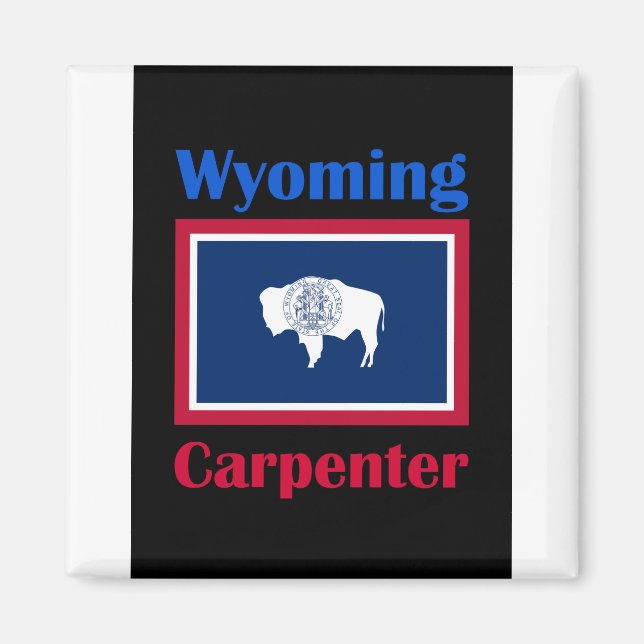 Imã Carpenter Wyoming (Frente)