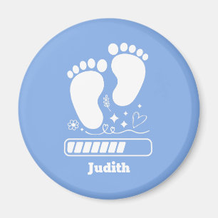 Imã Carregamento de Bebê Azul