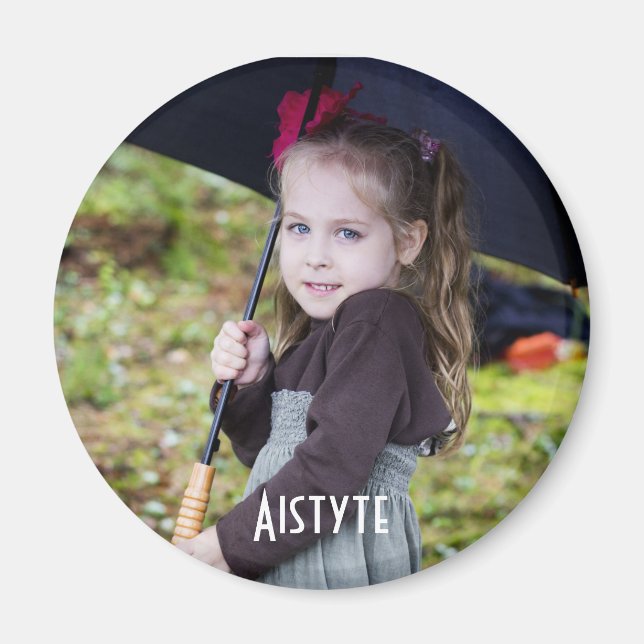 Imã Carregamento de Fotografias Personalizado | (Frente)