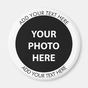 Imã Carregar Foto de Imagem e Adicionar Texto - Person