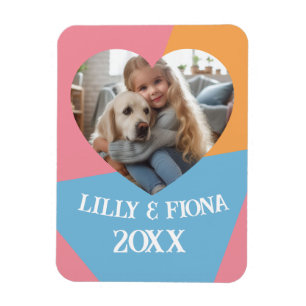Ímã Carregar Presente Personalizado de Foto e Nome do