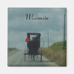 Imã Carrinho de Amish