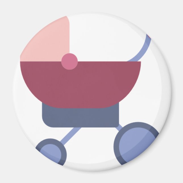 Imã carrinho de bebê (Frente)