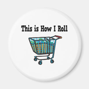 Imã Carrinho de Compras Como Eu Sou