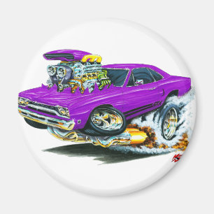 Imã Carro 1968-69 do roxo de Plymouth GTX