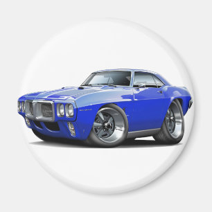 Imã Carro 1969 do azul de Firebird