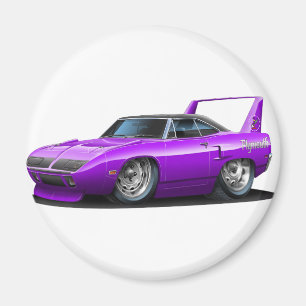 Imã Carro 1970 do roxo de Plymouth Superbird