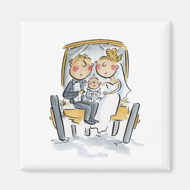 Imã Carro à frente dos bois (Frente)