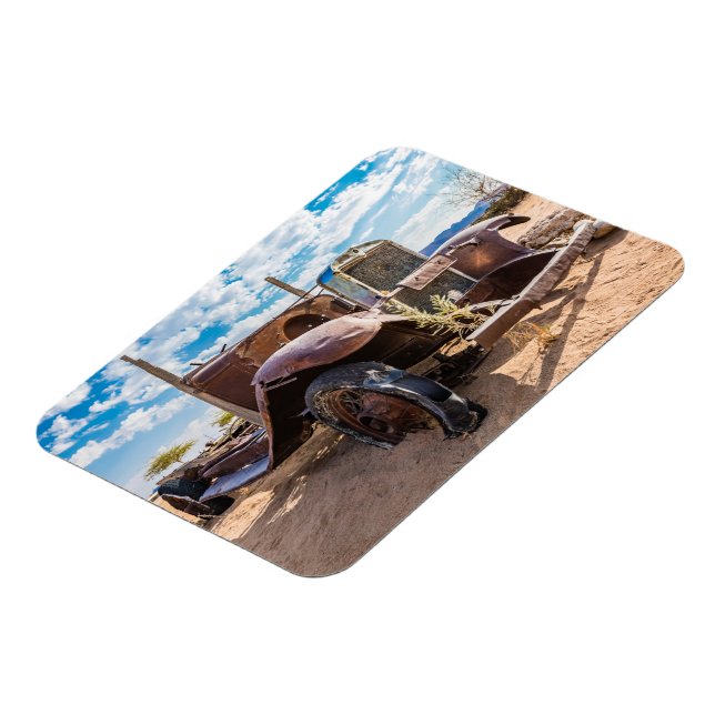 Ímã Carro antigo e abandonado 3 em Solitaire, Namíbia (Left Side)